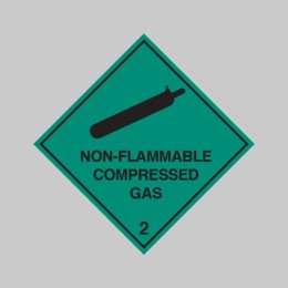 Non-Flammable Compressed Gas 2 - 