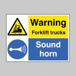 Warning - Forklift Trucks - Sound Horn - 