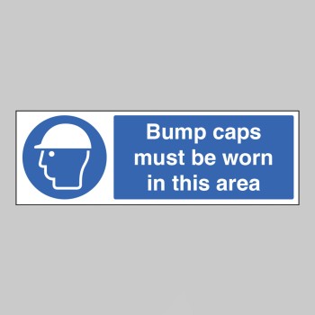 Bump Caps must be Worn in this Area - 