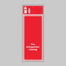 Extinguisher Missing Board - 