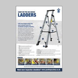 Ladder Inspection Checklist - Poster (A2) - 