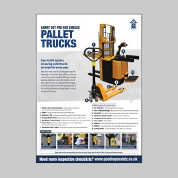 Pallet Truck Inspection Checklist - Poster (A2) - 