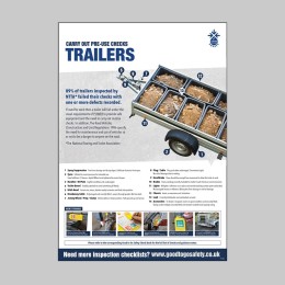 Trailer Inspection Checklist - Poster (A2) - 