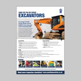 Excavator Inspection - Poster - 