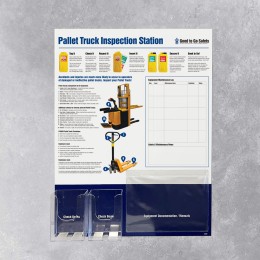 Pallet Truck Inspection and Maintenance Station - 