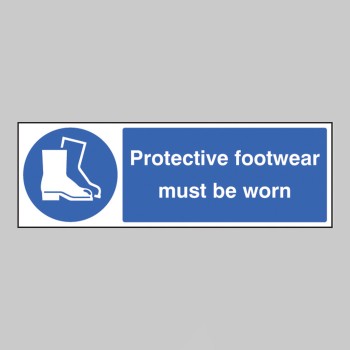 Protective Footwear Must be Worn - 