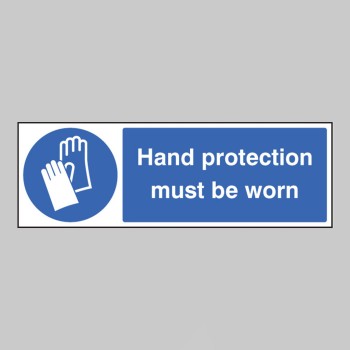 Hand Protection Must be Worn - 