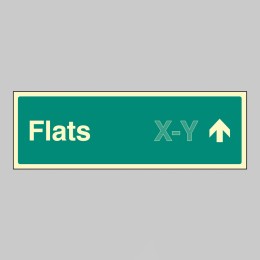 Flats X-Y - Arrow Up (Specify when ordering) - 