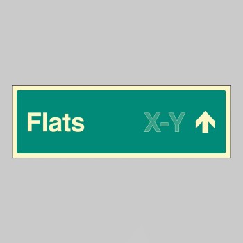 Flats X-Y - Arrow Up (Specify when ordering) - 