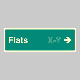 Flats X-Y - Arrow Right (Specify when ordering) - 