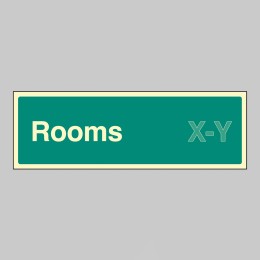 Rooms X-Y (Specify when ordering) - 