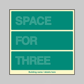 Custom Floor Level ID Board (Space for three) - Custom Floor Level ID Board (Space for three) -