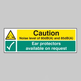Noise Level - Ear Protectors Available On Request - 