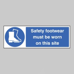 Safety Footwear Must be Worn On this Site - 