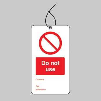 Do Not Use - Double Sided Tags (Pack of 10) - 