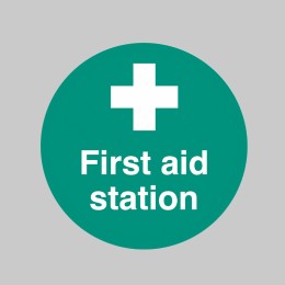 First Aid Station - Floor Graphic - 