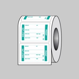 Food Shelf Life - Roll of Labels - 