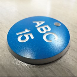 Single Engraved Valve Tag - 