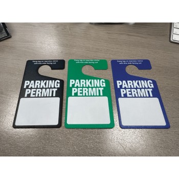 Parking Permit Mirror Hangers - 
