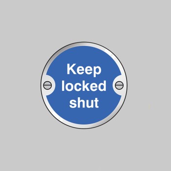Keep Locked Shut Disc - 