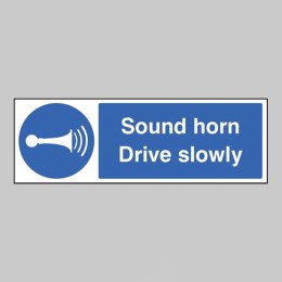 Sound Horn Drive Slowly - 