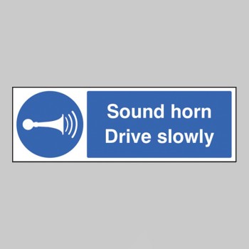 Sound Horn Drive Slowly - 