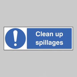 Clean Up Spillages - 