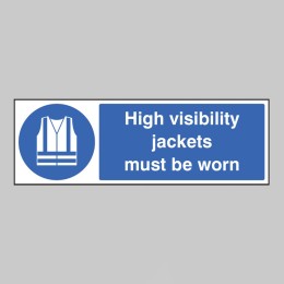 High Visibility Jackets Must be Worn - 