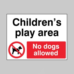 Childrens Play Area No Dogs Allowed - 