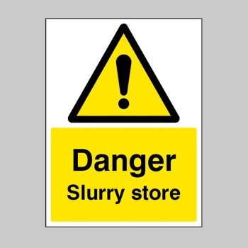 Danger - Slurry Store - 