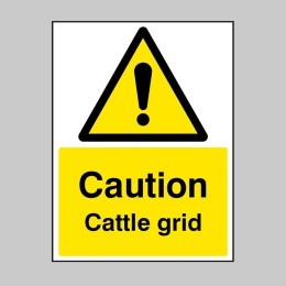Caution - Cattle Grid - 