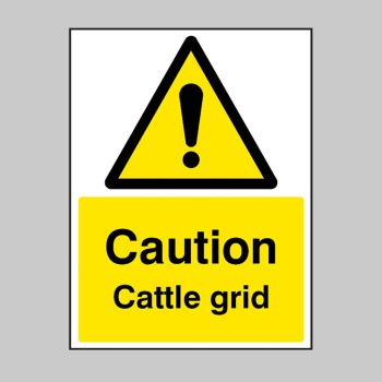 Caution - Cattle Grid - 