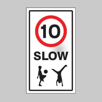 Slow - 10mph - Children - Class R2 Permanent - 