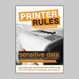Printer Rules - Poster - 