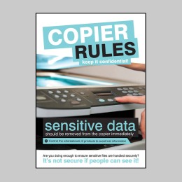 Copier Rules - Poster - 
