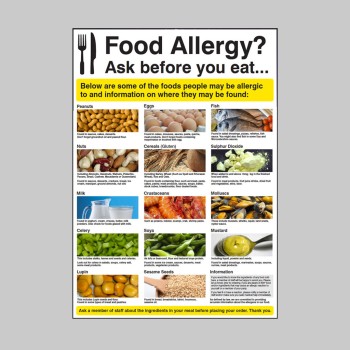 Food Allergy - Poster - Food Allergy - Poster -