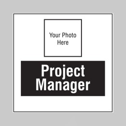 Project Manager - Your Photo Here - Add a Logo - Site Saver - 