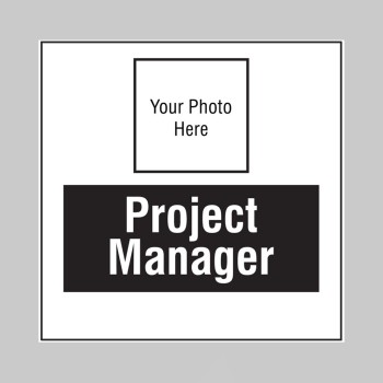 Project Manager - Your Photo Here - Add a Logo - Site Saver - 