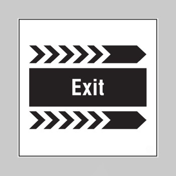 Exit - Arrow Right - Add a Logo - Site Saver - 