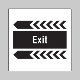 Exit - Arrow Left - Add a Logo - Site Saver - 