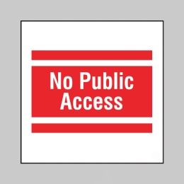 No Public Access - Add a Logo - Site Saver - 
