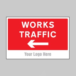 Works Traffic Only - Arrow Left - Add a Logo - Site Saver - 
