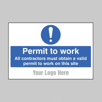 Permit to Work - Add a Logo - Site Saver - 
