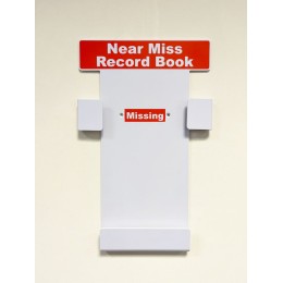 Near Miss Record Book Holder - 