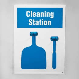 Cleaning Station Shadow Board (2 piece) - 