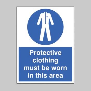 Protective Clothing Must be Worn in Area - 