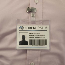 Badge Holders (Pack of 10) - 