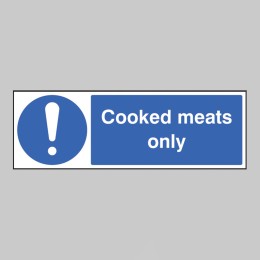Cooked Meats Only - 