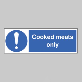Cooked Meats Only - Cooked Meats Only -