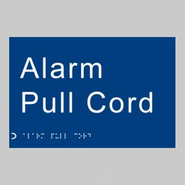 Braille - Alarm Pull Cord - 